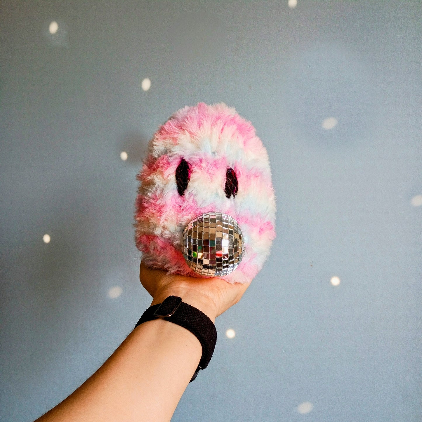 Furry Pastel Disco Ghost