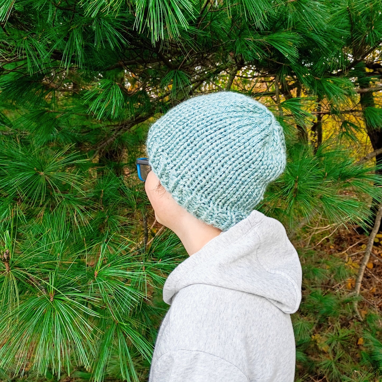 Knit Beanie No Pom