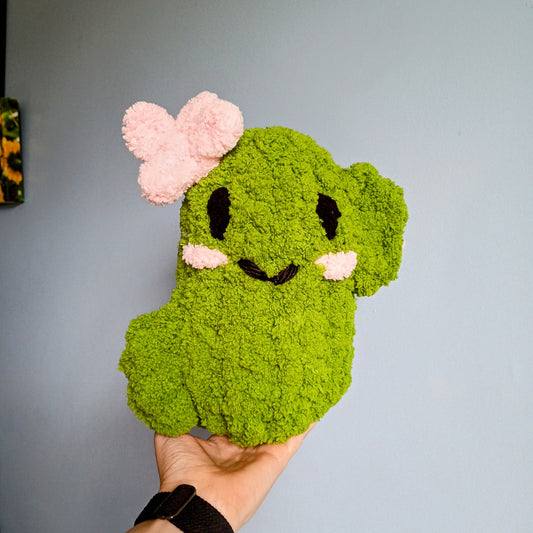 Hand Knit Cactus Plush Lesson