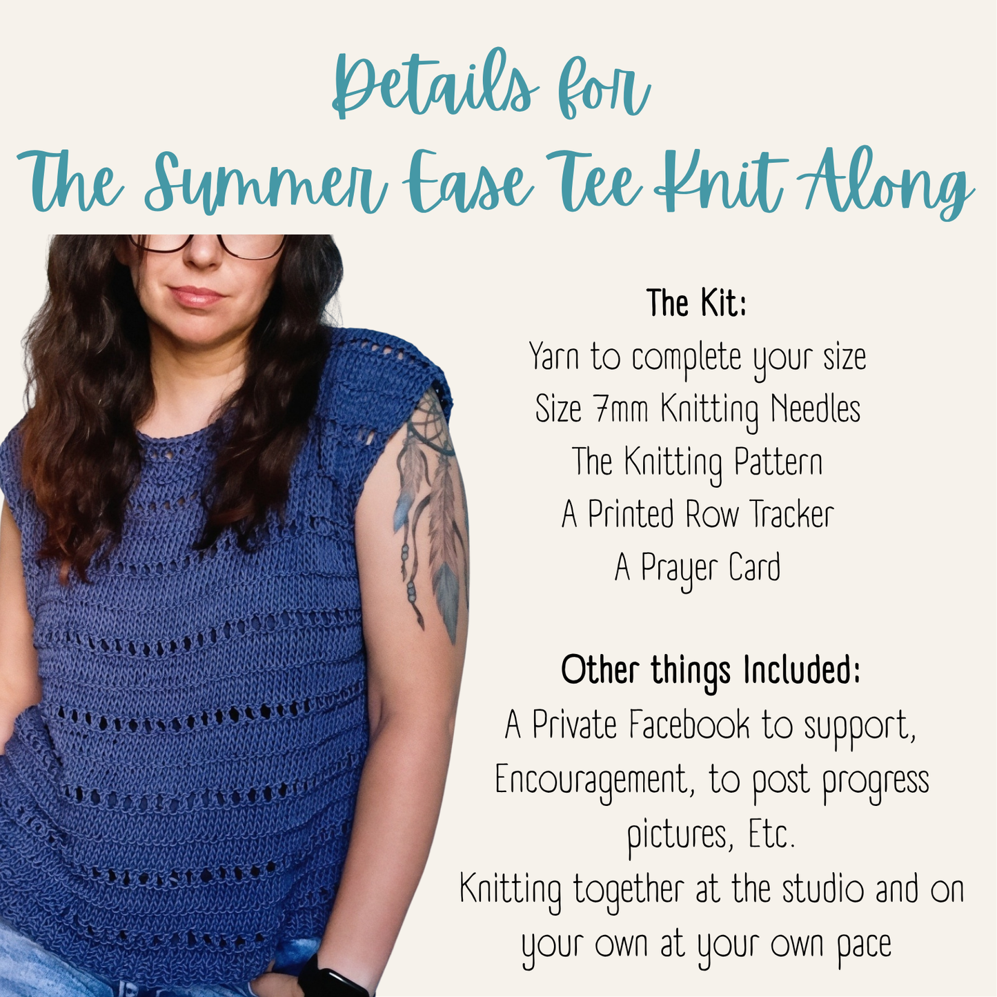 Summer Ease Tee KAL