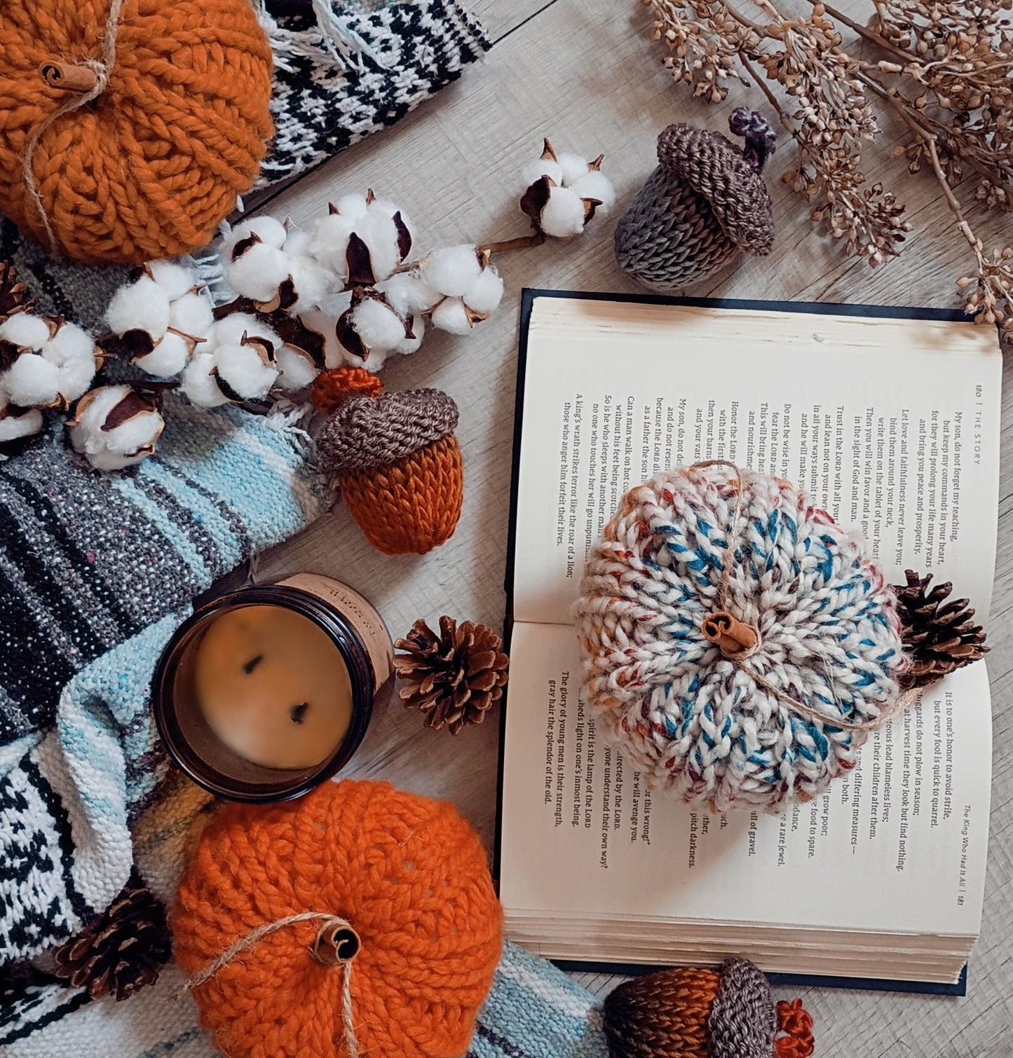 Knit Pumpkins