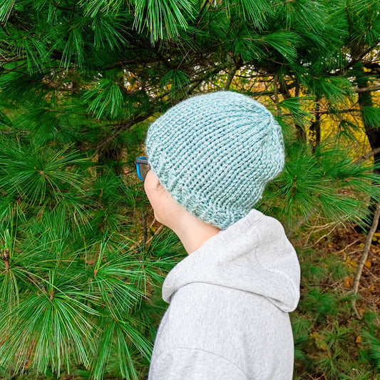 Knit Beanie No Pom