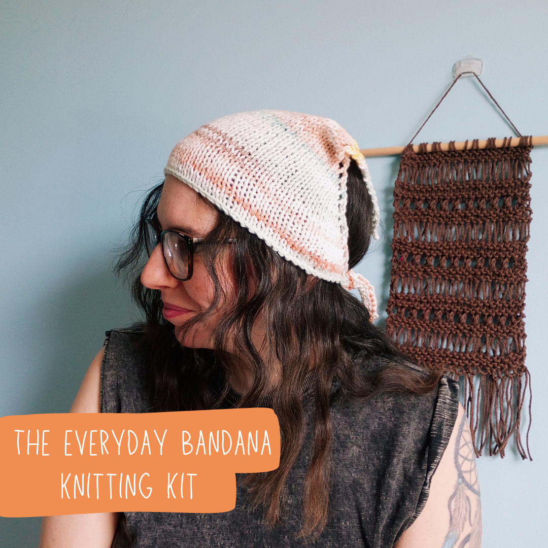 The Everyday Bandana Knitting Kit