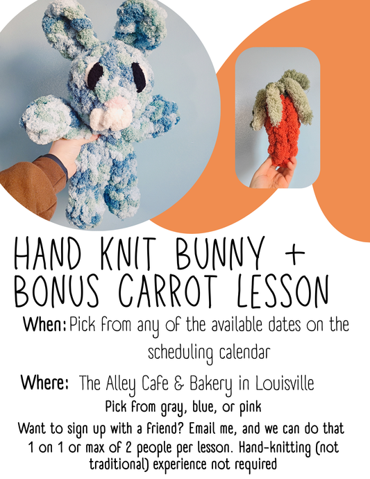 Bunny + Carrot Lesson
