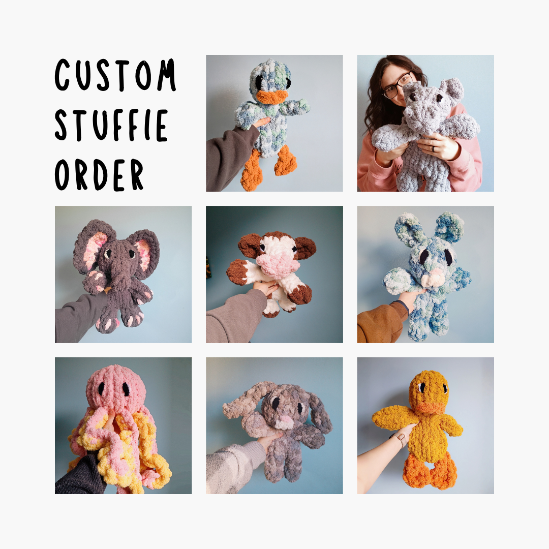 Custom Stuffie Made to Order