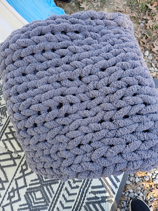 Gray blanket
